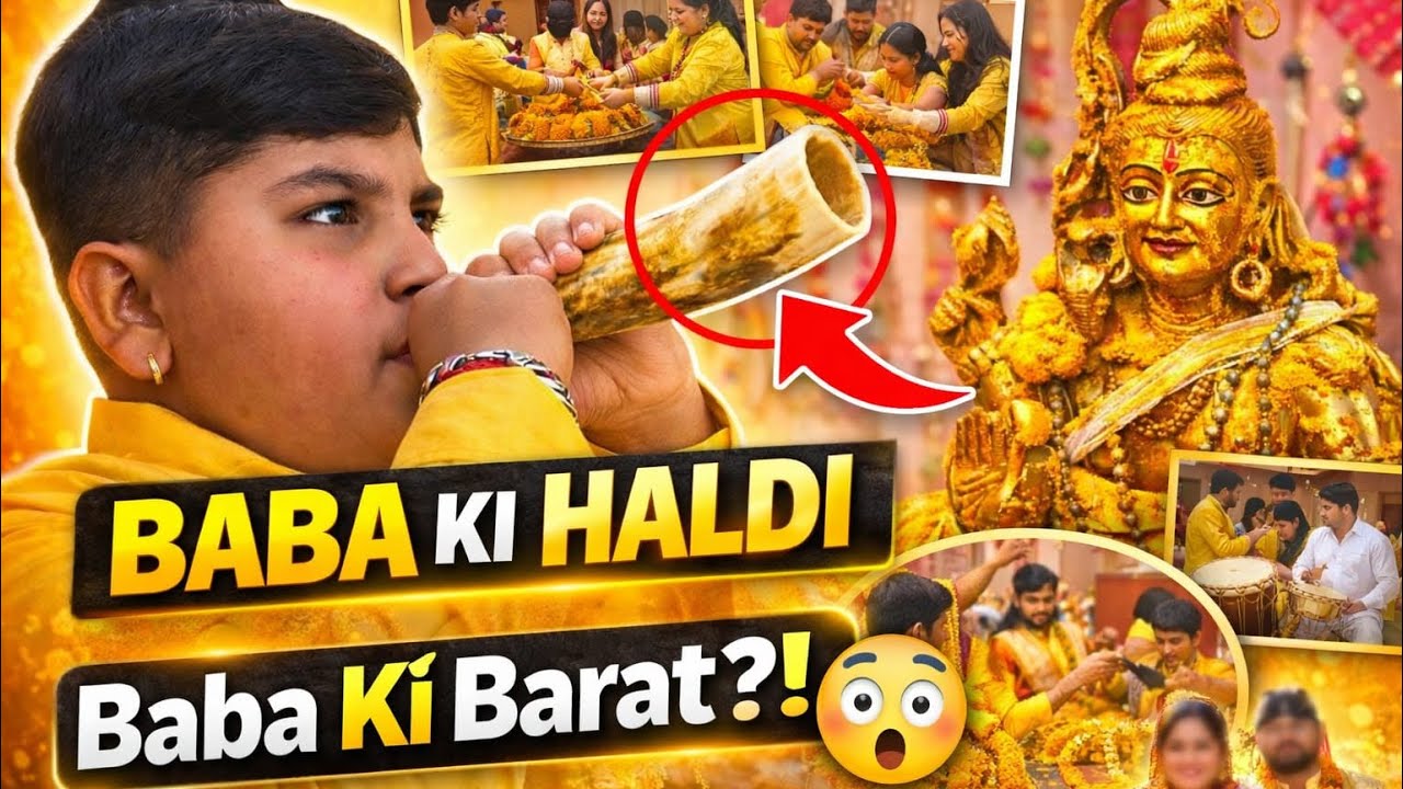 Yeh Normal Haldi Nahi Hai 😱 Baba Ki Haldi hai!!|vlog-4|