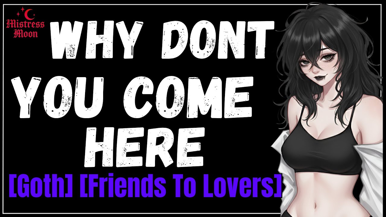 Your Goth Mommy Roommate Fell Asleep On Your Bed | [Friends To Lovers] [Mommy ASMR]