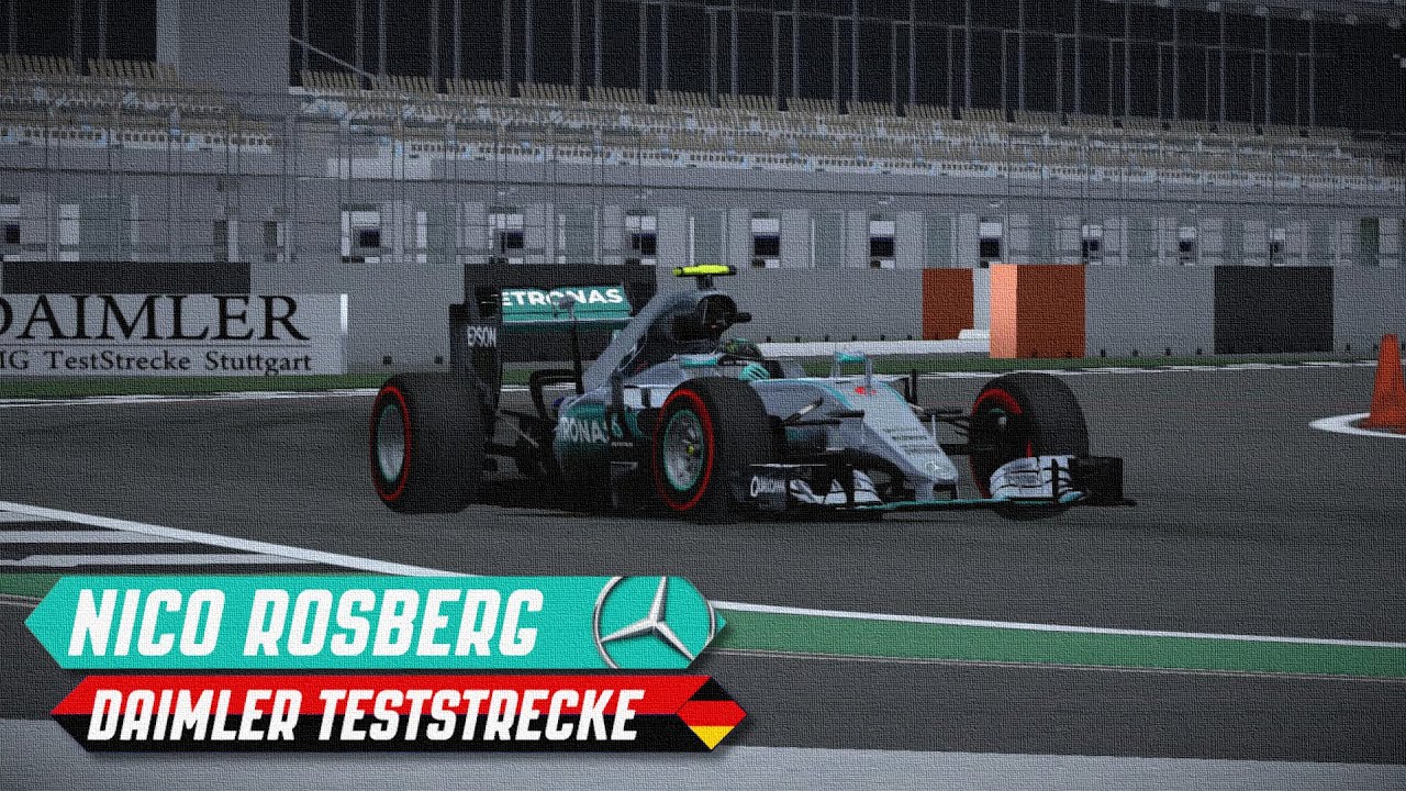 Nico Rosberg | Mercedes 2016 | Daimler Teststrecke