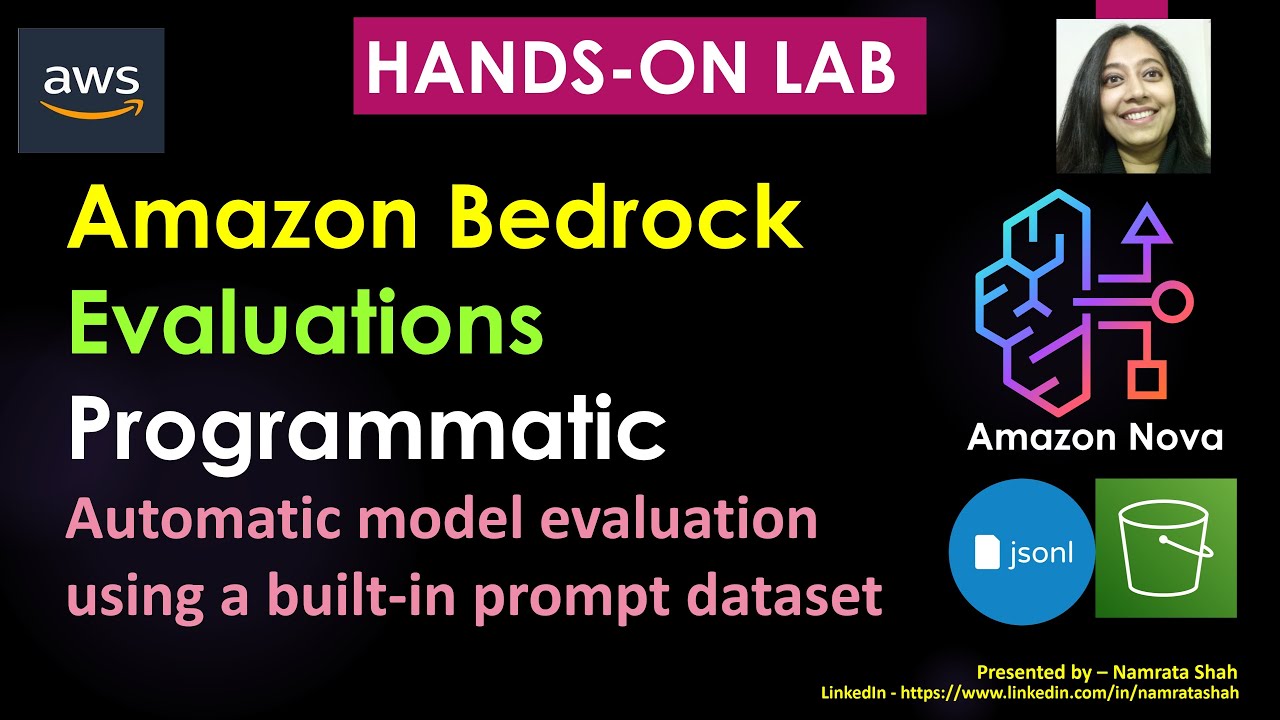 Amazon Bedrock - Evaluation - Using built-in prompt dataset