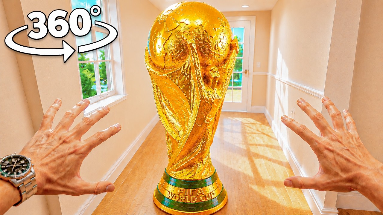 World Cup BROKE Into YOUR HOUSE, RUN NOW! (VR 360&deg; 4K Video)