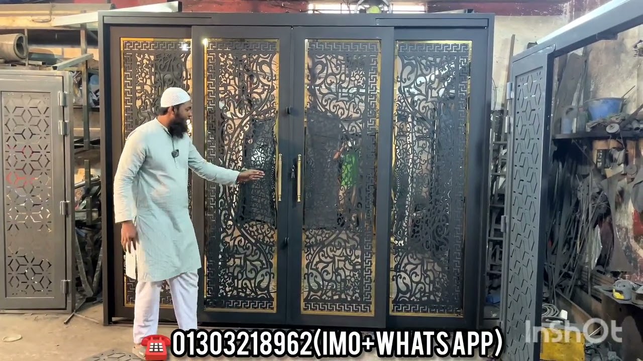 আমাদের প্রতিষ্ঠান থেকে ভিয়েতনাম স্টাইলের গেট চলে গেলো নারায়ানগঞ্জে।#gate #vietnamgate #foryoupageシ