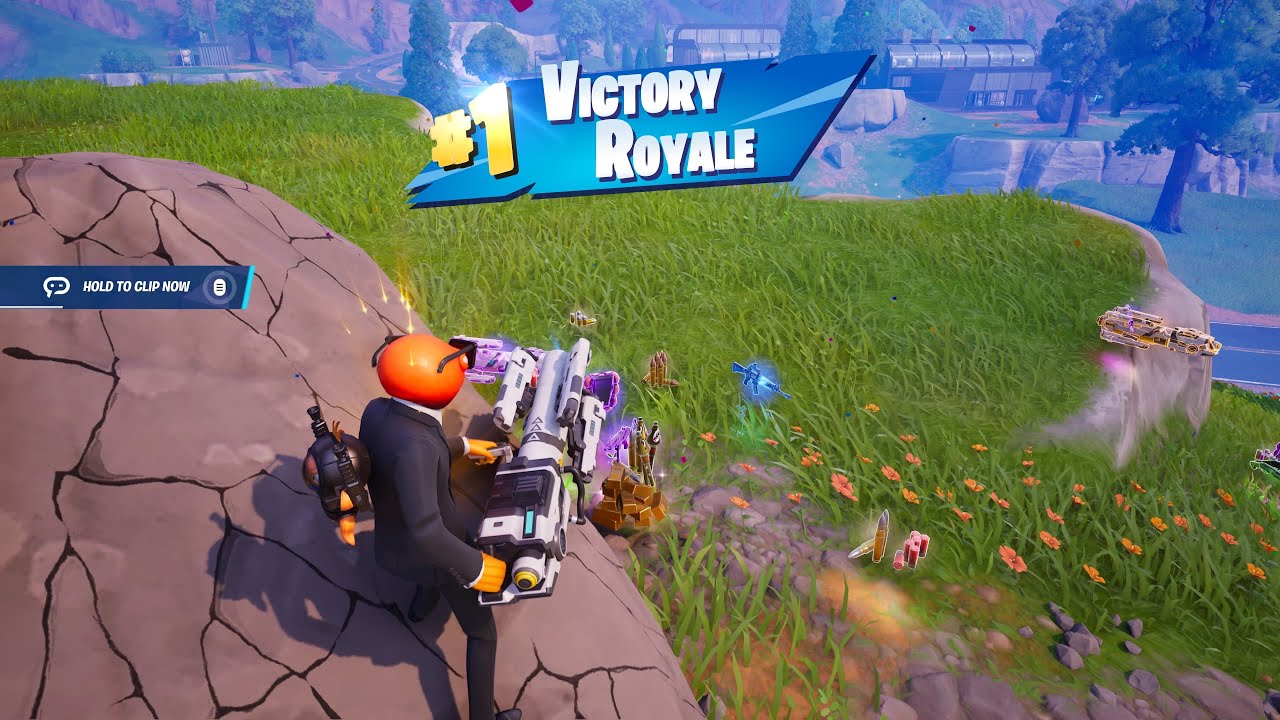 Fortnite Battle Royale Win / Zero Build Solo Game / Ps5 Slim Gameplay