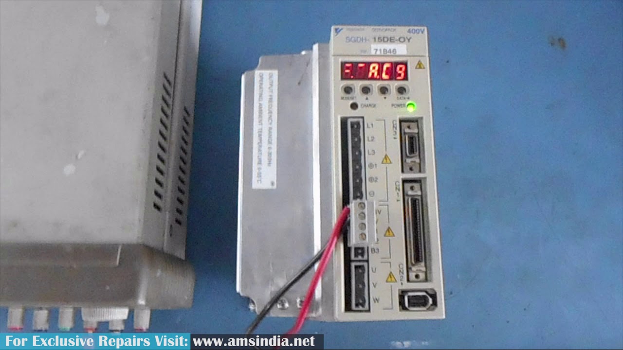 Repair of YASKAWA SERVOPACK Drive SGDH-15DE-OY | Advanced Micro Services Pvt. Ltd.