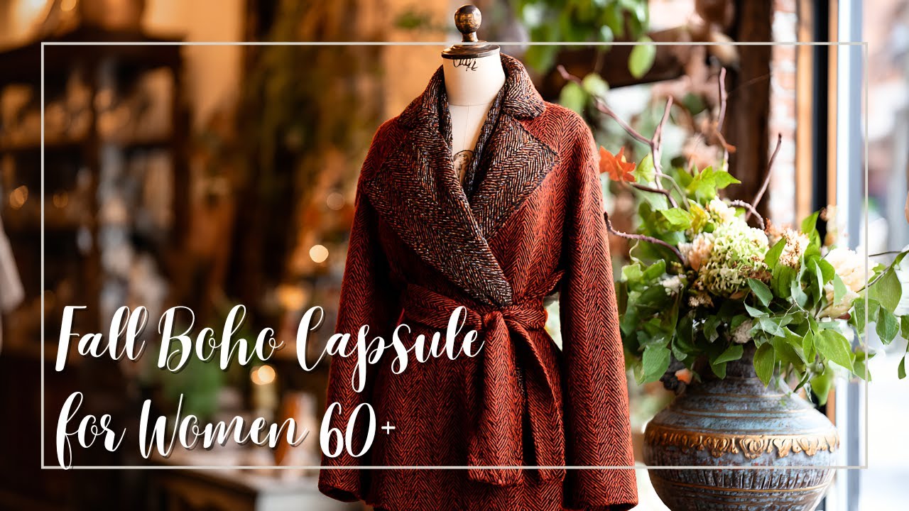 Effortless Fall Boho Style for Women Over 60 | Your 2025 Capsule Wardrobe