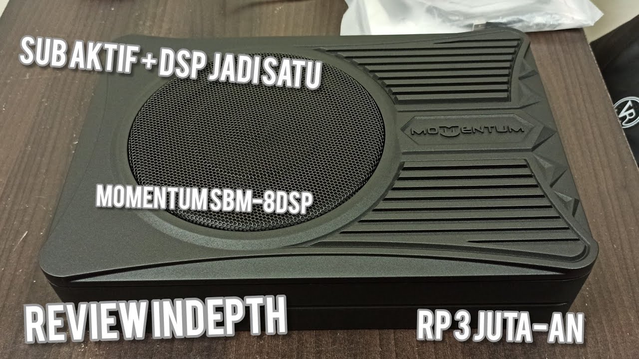 Review Indepth Subwoofer MOMENTUM SBM-8DSP dengan built in processor