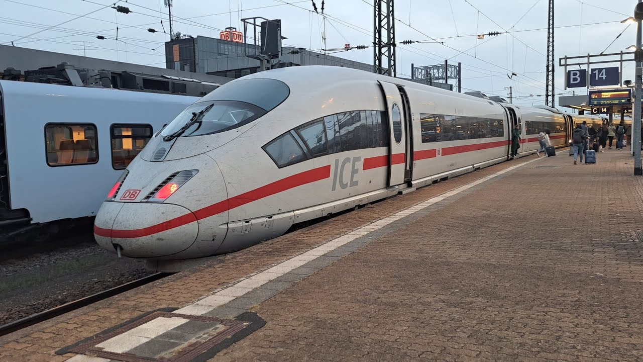 Der Saarbrücker Hauptbahnhof mit Bahnverkehr Am 30.09.2023 🚄