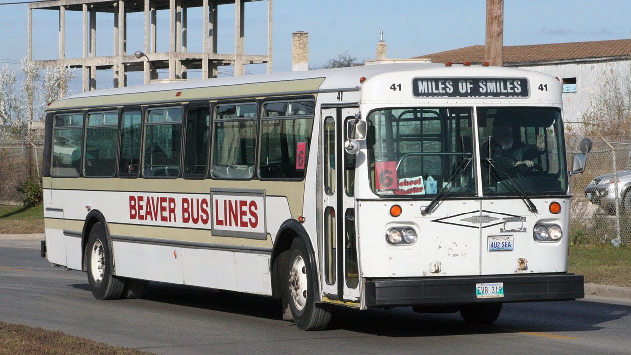 Detroit Diesel Two Stroke!! Beaver Bus Lines 1988 Orion Bus Industries 01.509 no. 41 [Re-upload]