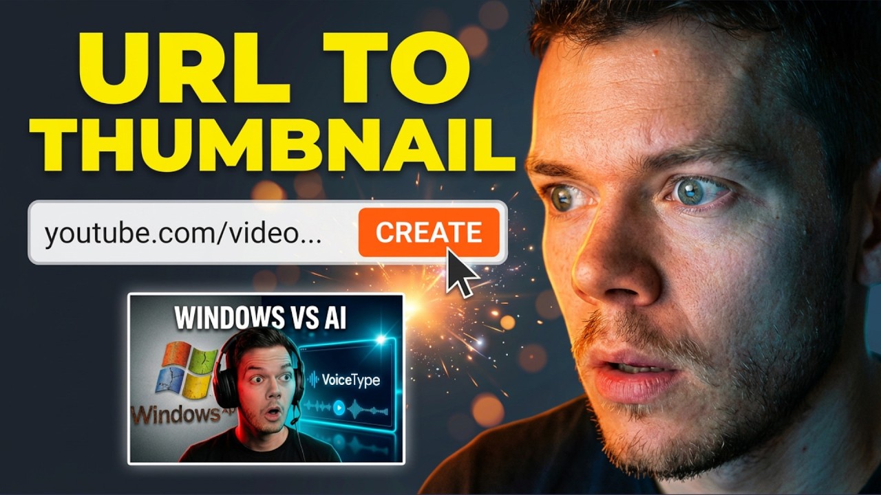 This AI Creates VIRAL Thumbnails From Just a URL