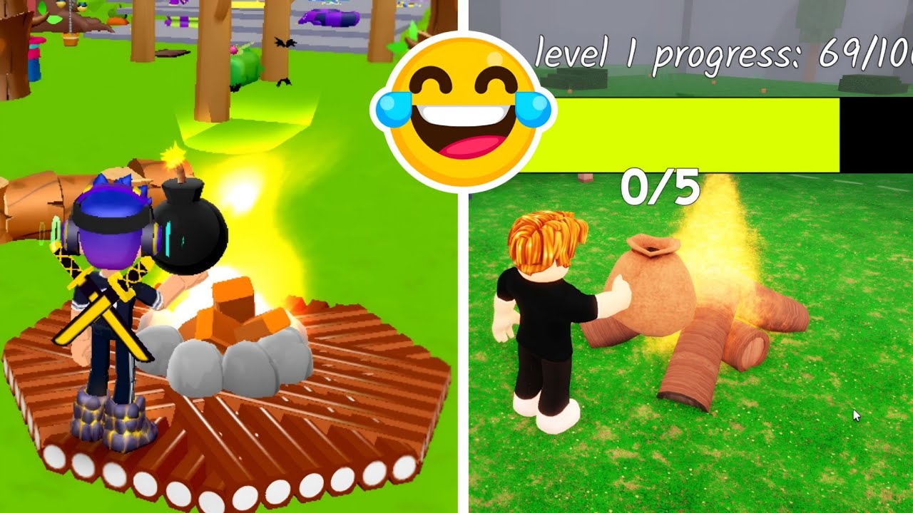 PKXD VS 99 Nights in the Forest 🤣💔 Funny Moments 😂😂