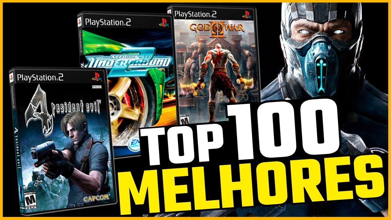 TOP 100 MELHORES Jogos do Playstation 2 !!!