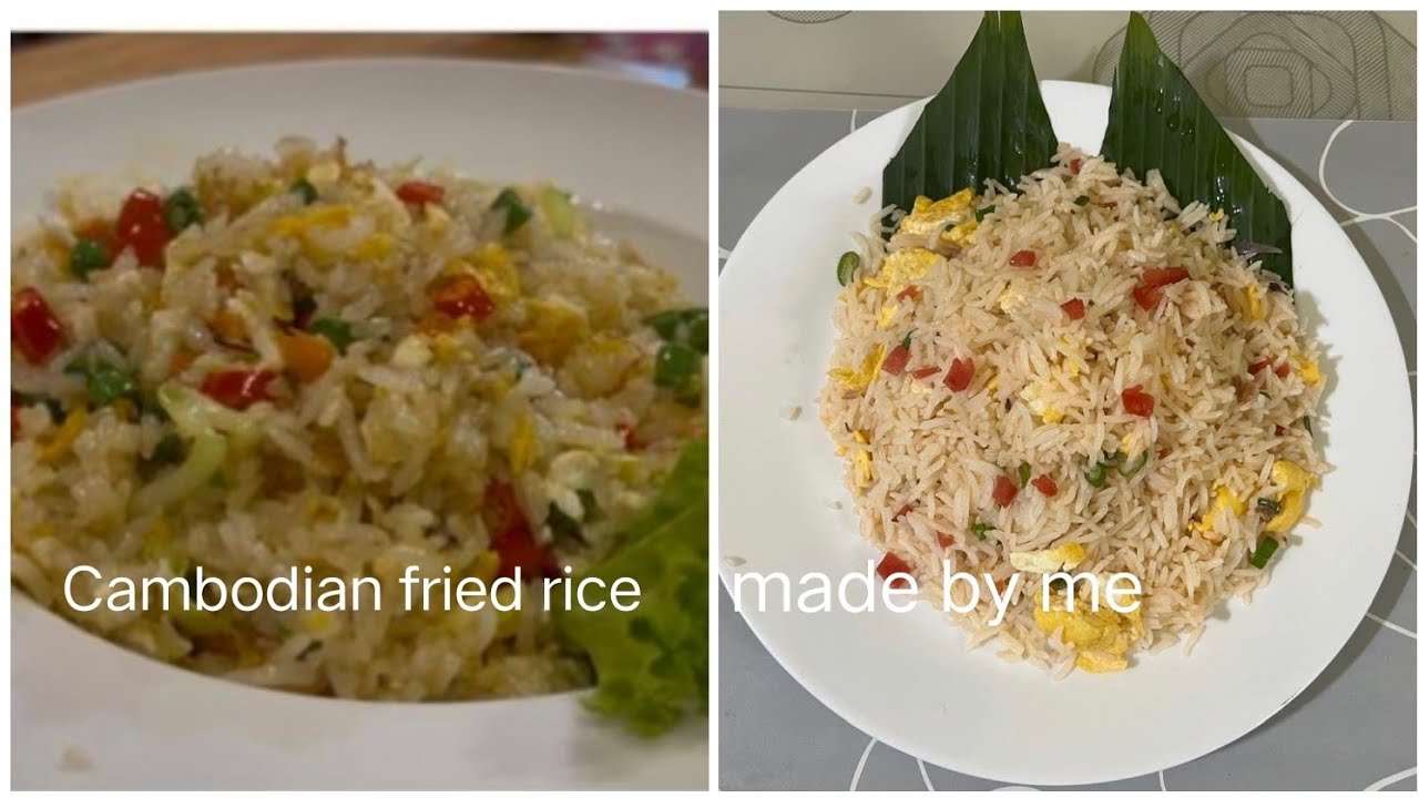 Cambodian fried rice (travel inspired food)series—4th