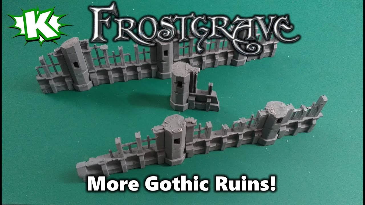 Frostgrave Terrain New Pegasus Hobbies Gothic Ruins