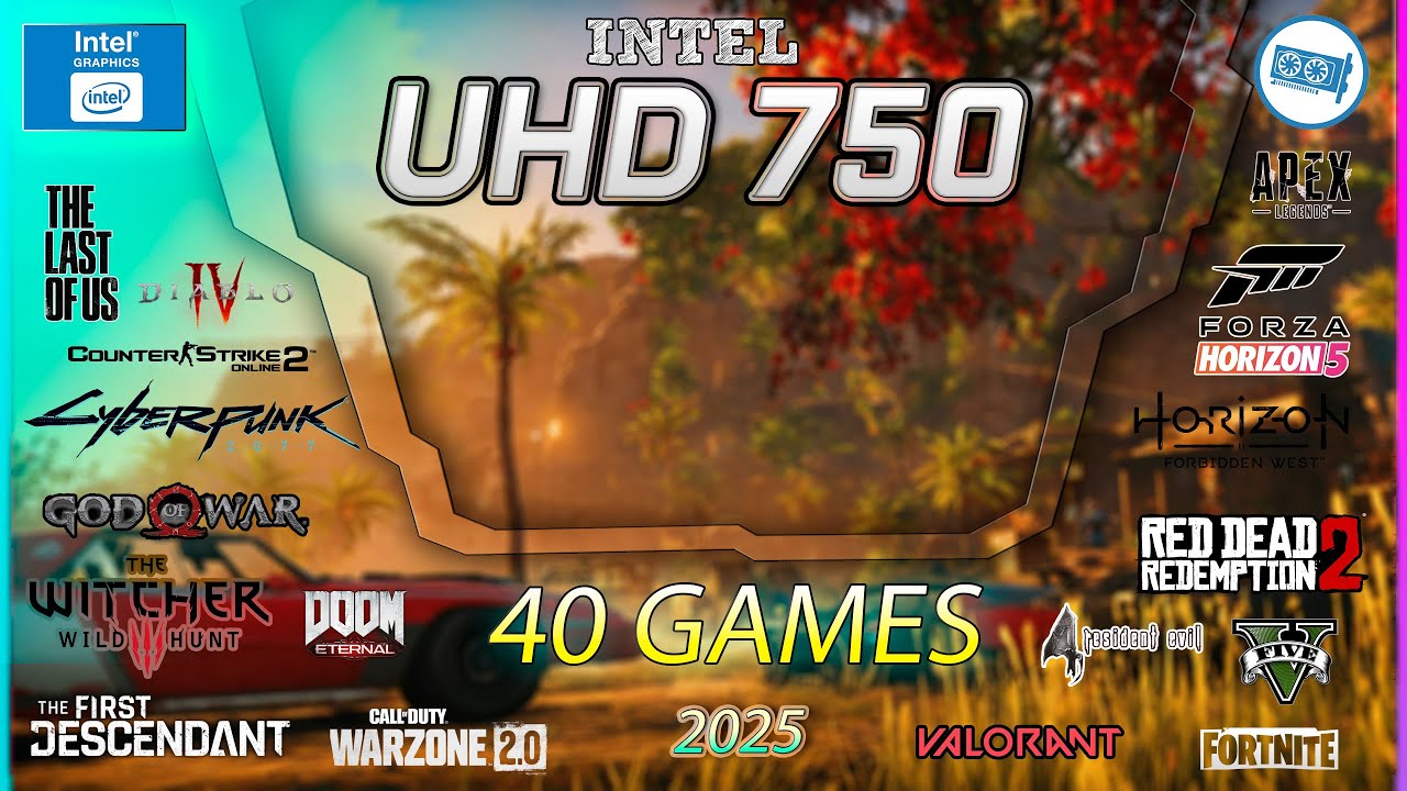 INTEL UHD 750 Unleashed: Can It Handle 40 Popular Games? Find Out Now!