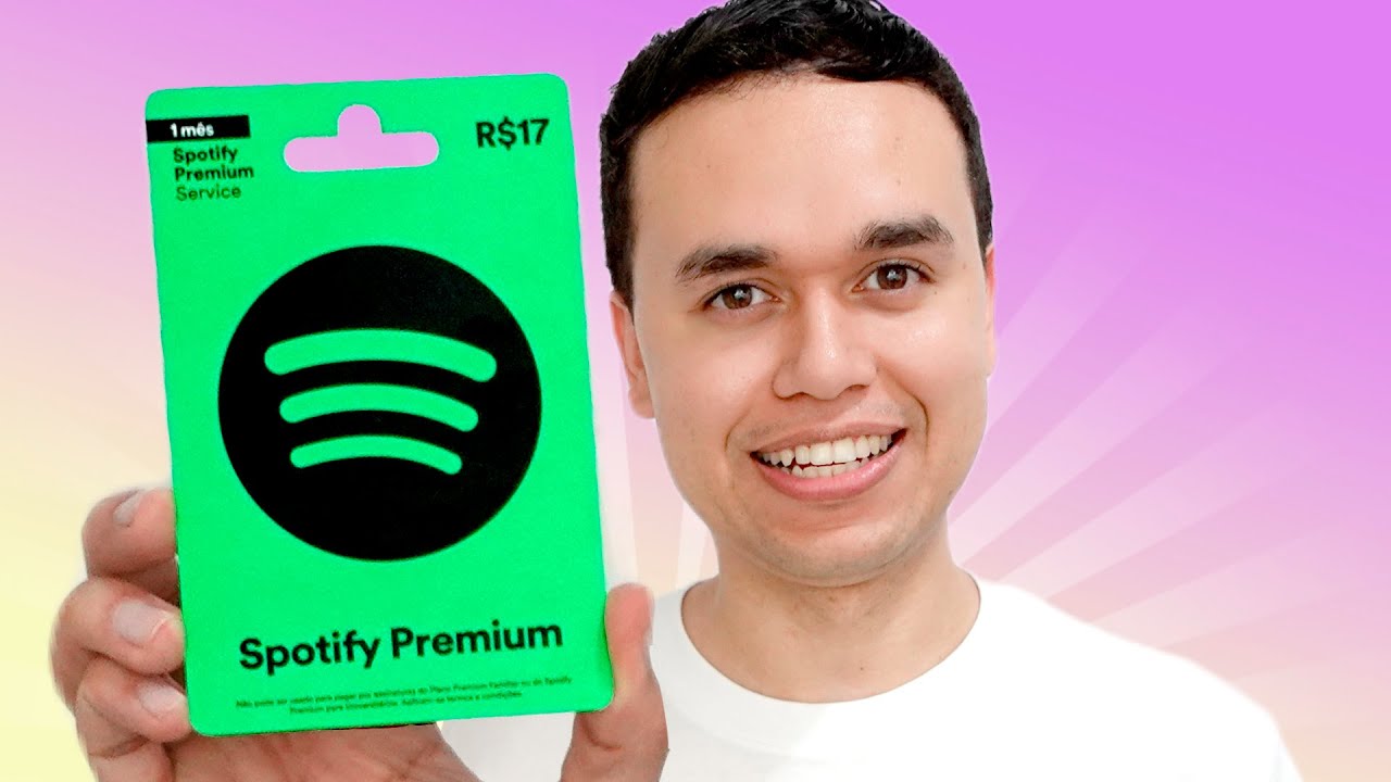 Como Usar o Gift Card Spotify Premium