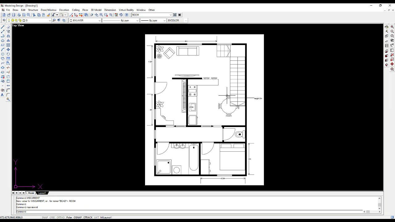 Intericad T6 Modeling  Room to Btocad Interface  Paste JPEG image
