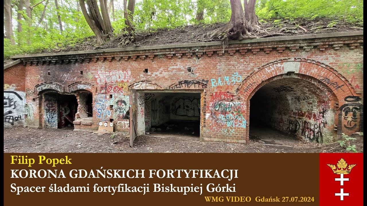 Korona gdańskich fortyfikacji. Spacer śladami fortyfikacji Biskupiej Górki. Filip Popek | 27.07.2024