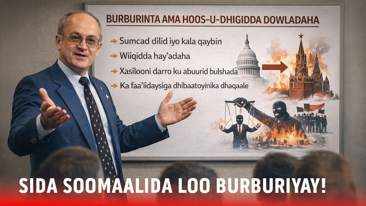 NAXDIN!: SIDA SOOMAALIDA LOO BURBURIYAY DOWLADNIMADOODA OO NINKAAN SHARAXAYO | YURI BEZMANOV