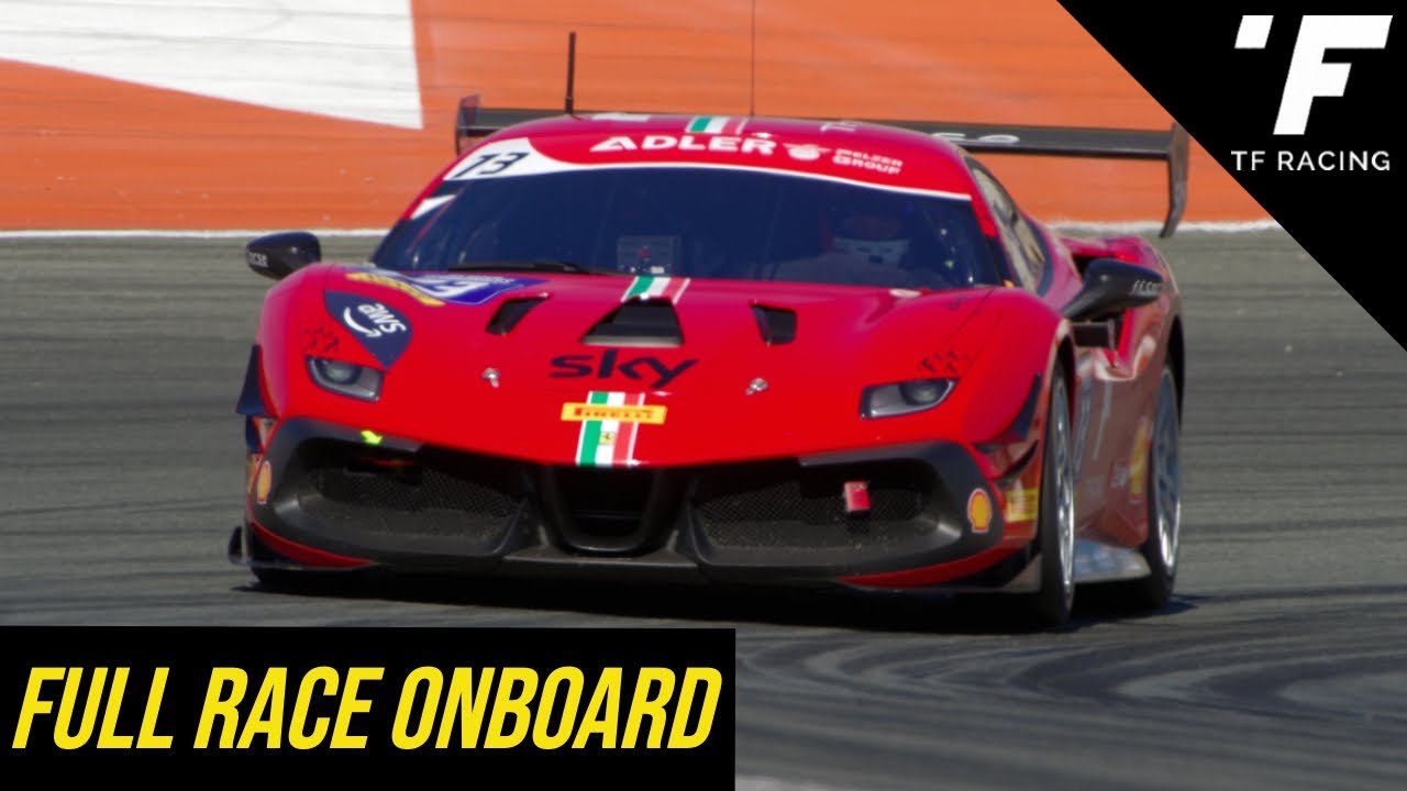 LAST TO PODIUM | Ferrari 488 Challenge Evo Race | Valencia Onboard