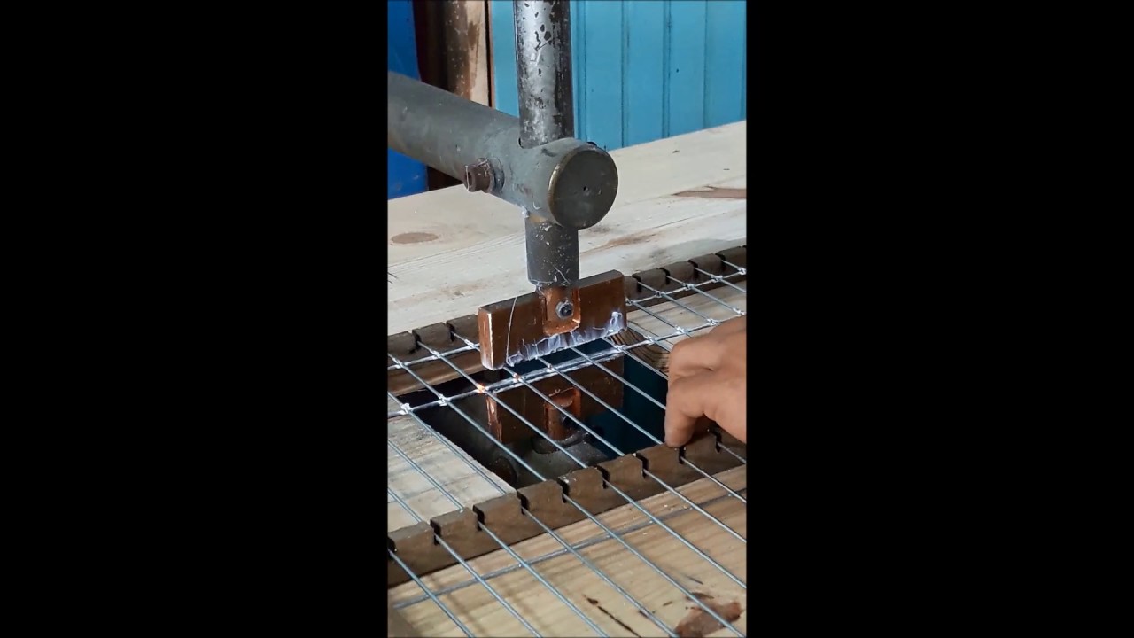 Testando Máquina adaptada para soldar multi pontos