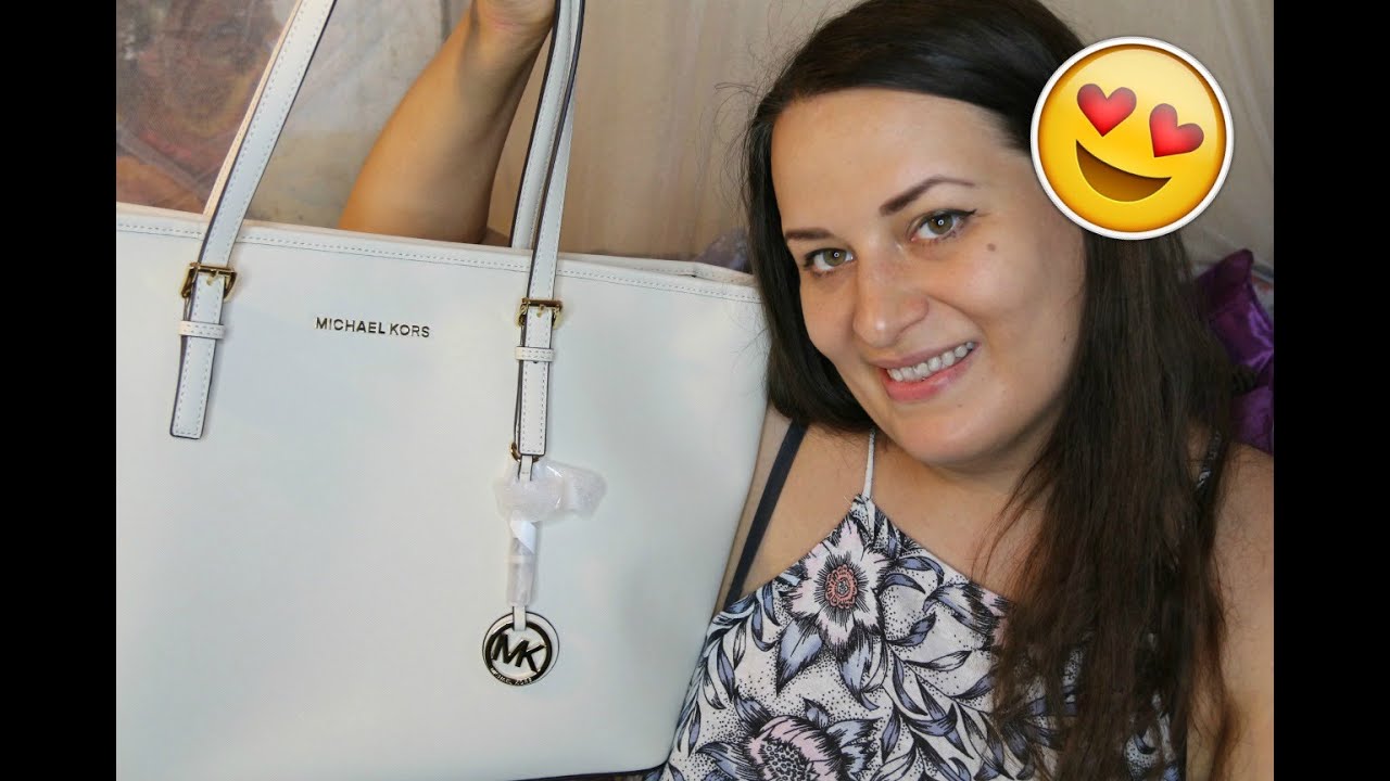 MICHAEL KORS JET SET TRAVEL MULTIFUNCTION TOTE UNBOXING from ZALANDO