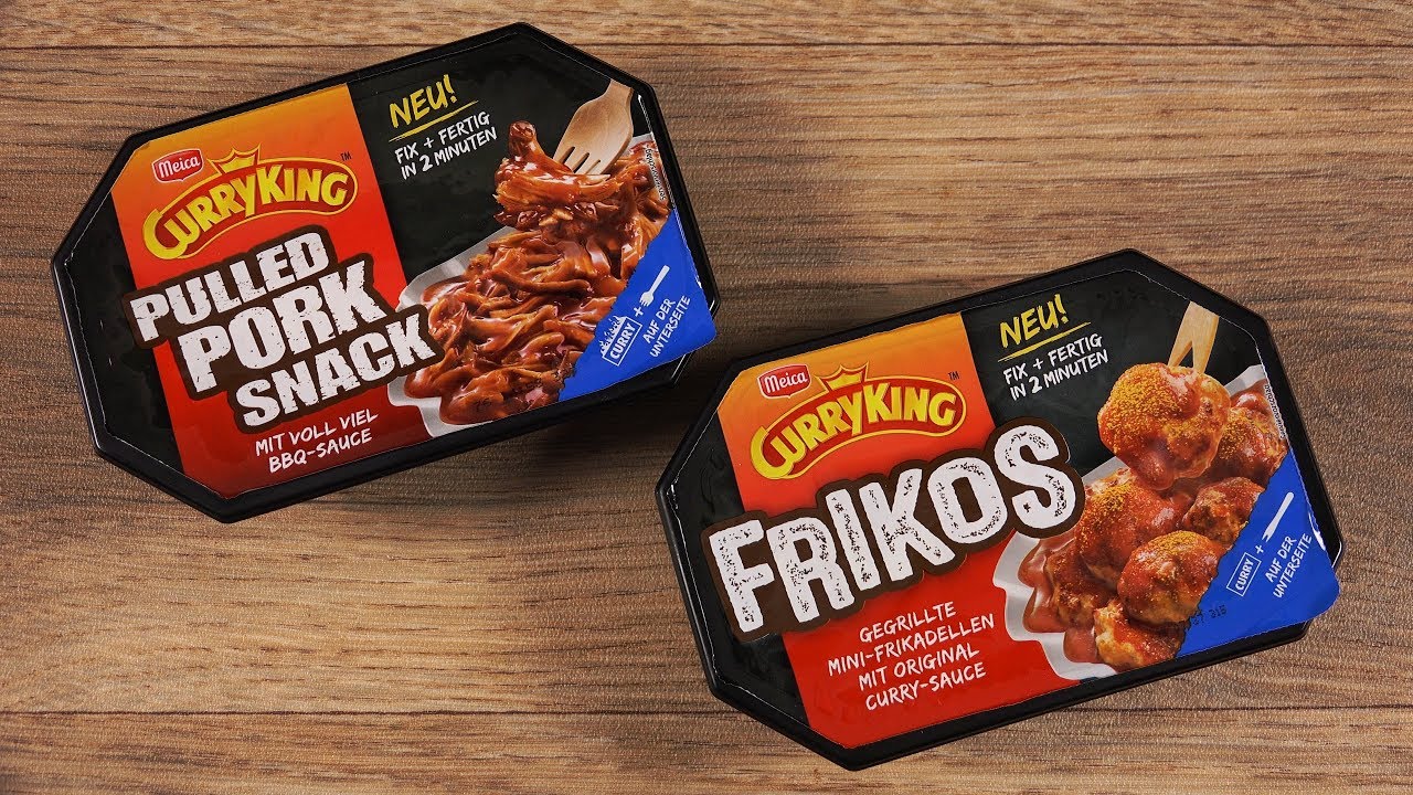 Curry King Pulled Pork Snack & Frikos