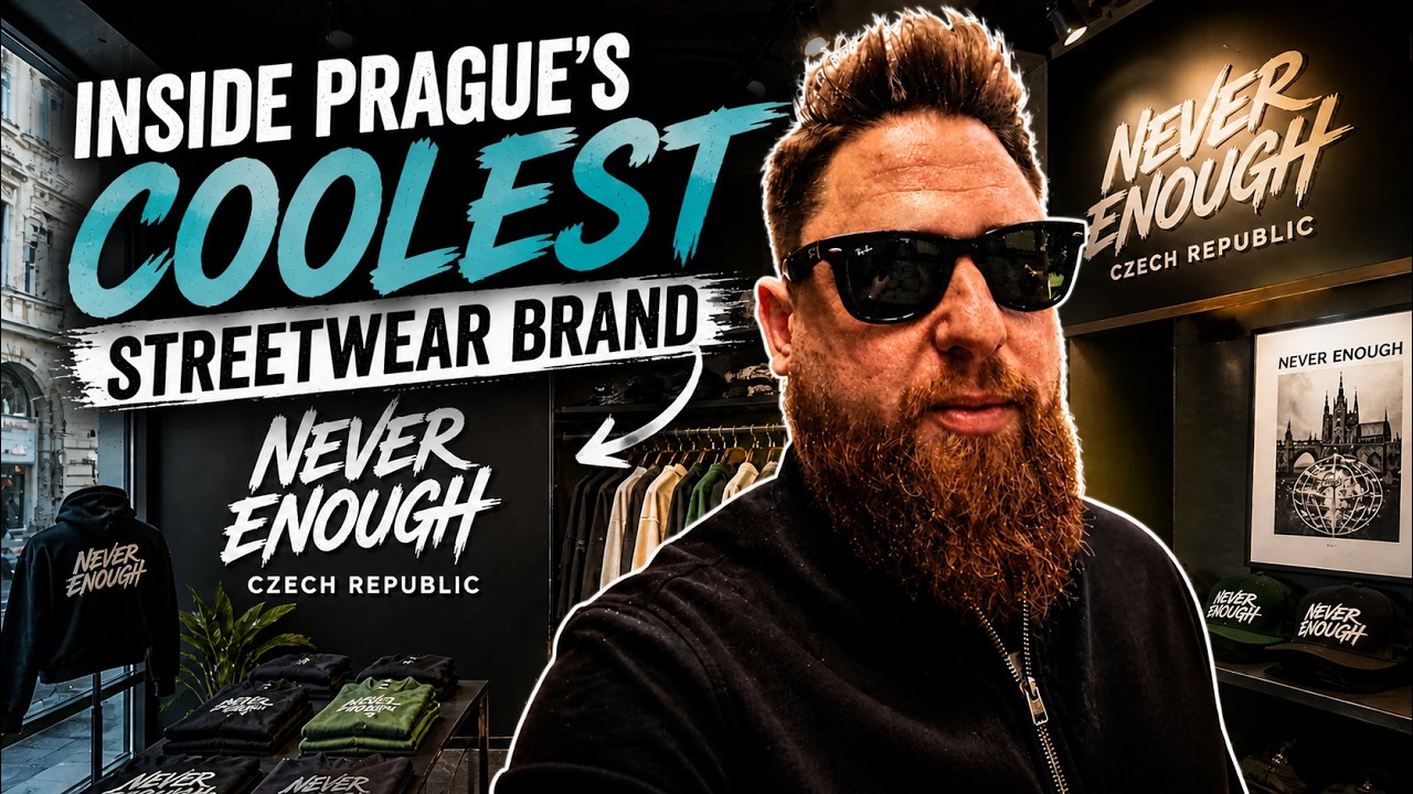The BEST Streetwear Clothing Brand in the Czech Republic | Never Enough 🇨🇿