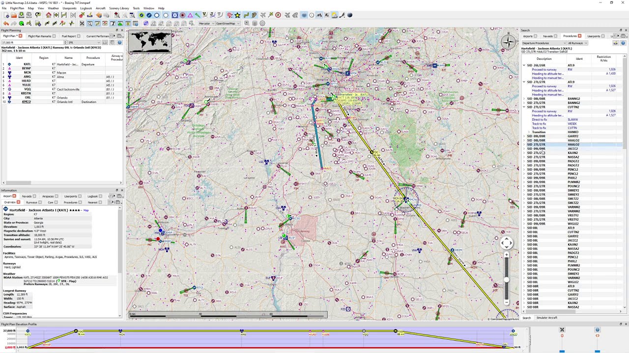 FS2020 - Flying Airliners Part 1 of 2 - Flight Planning with littlenavmap or simbrief.