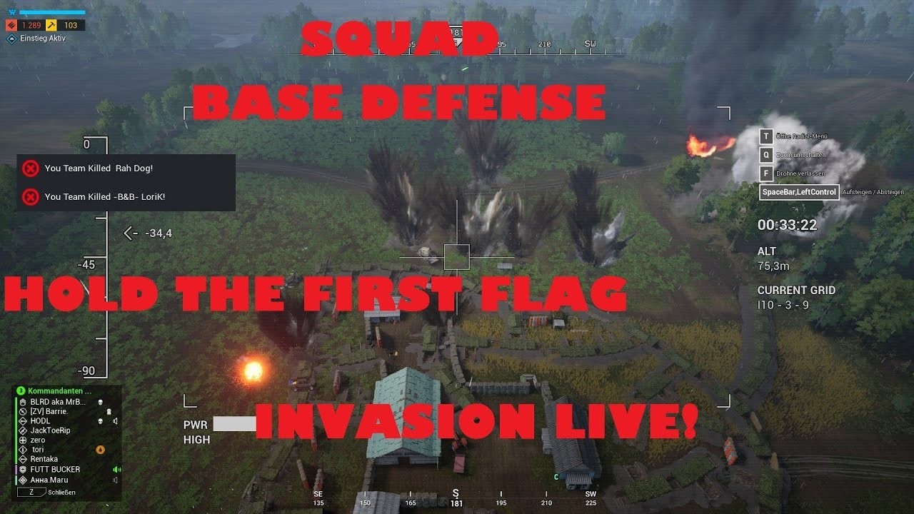 Squad SMASHING THE OPPS!! HOLD THE FRONT AT ALL COST!