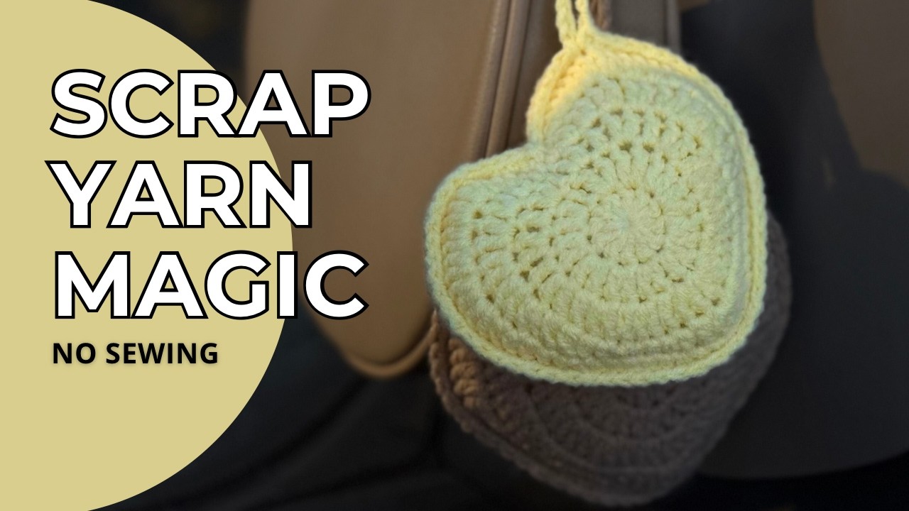 How to Crochet a Heart: EASY Beginner Tutorial | Valentine's Day Gift