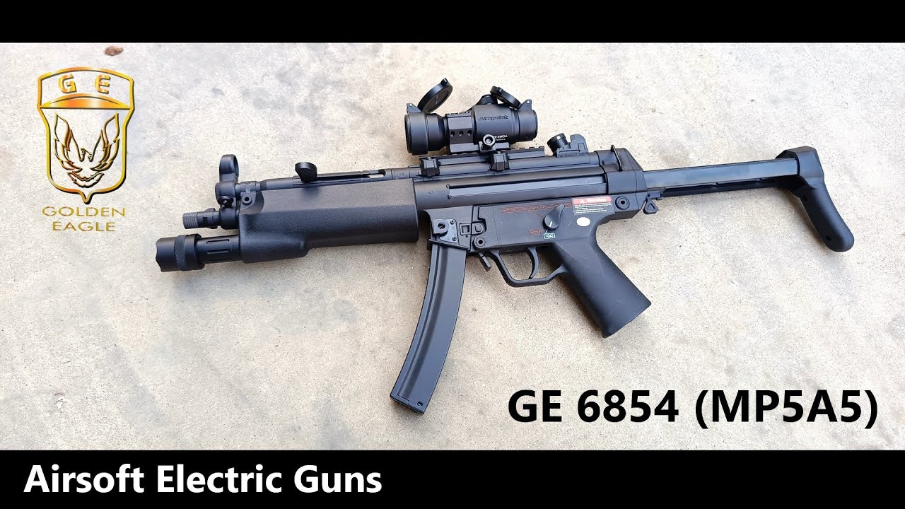 REVIEW : MP5A5 (Golden Eagle GE 6854) AEG