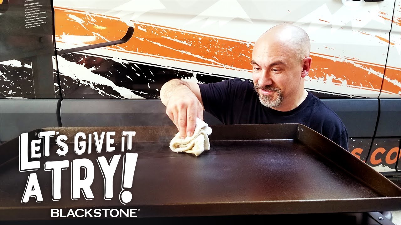 How To Season a Blackstone Griddle with Todd Toven | Let's Give it a Try! | Blackstone Griddle