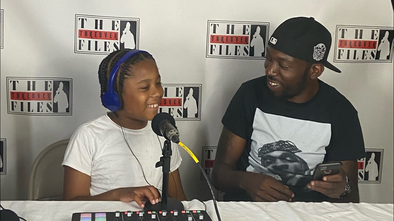 Reek Raw - Freestyle on TakeOver Files (Podcast) wit his son Ryan  #LetMeServeYou