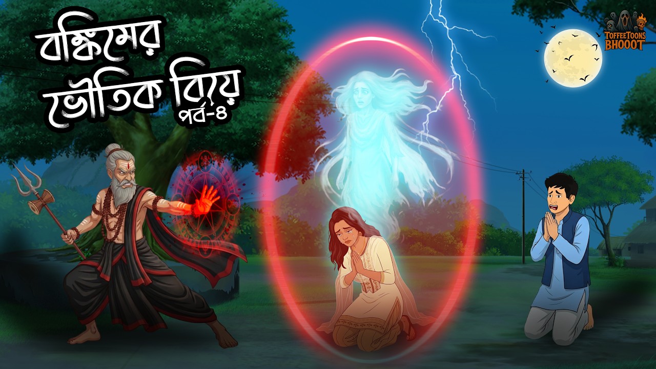 বঙ্কিম সুধার ভৌতিক বিয়ে পর্ব ৪ | মুনিয়ার শেষ ইচ্ছা নাকি সুধার জীবন? Bangla Horror Cartoon Story