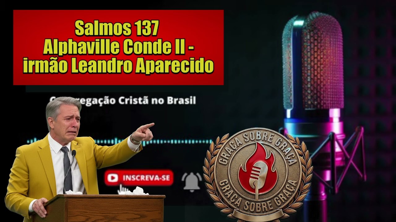 CCB-ALFHAVILLE CONDE II IRMÃO LEANDRO TEVE QUE PREGAR NAO TEVE JEITO -O POVO SAIU FELIZ#ccb #fe