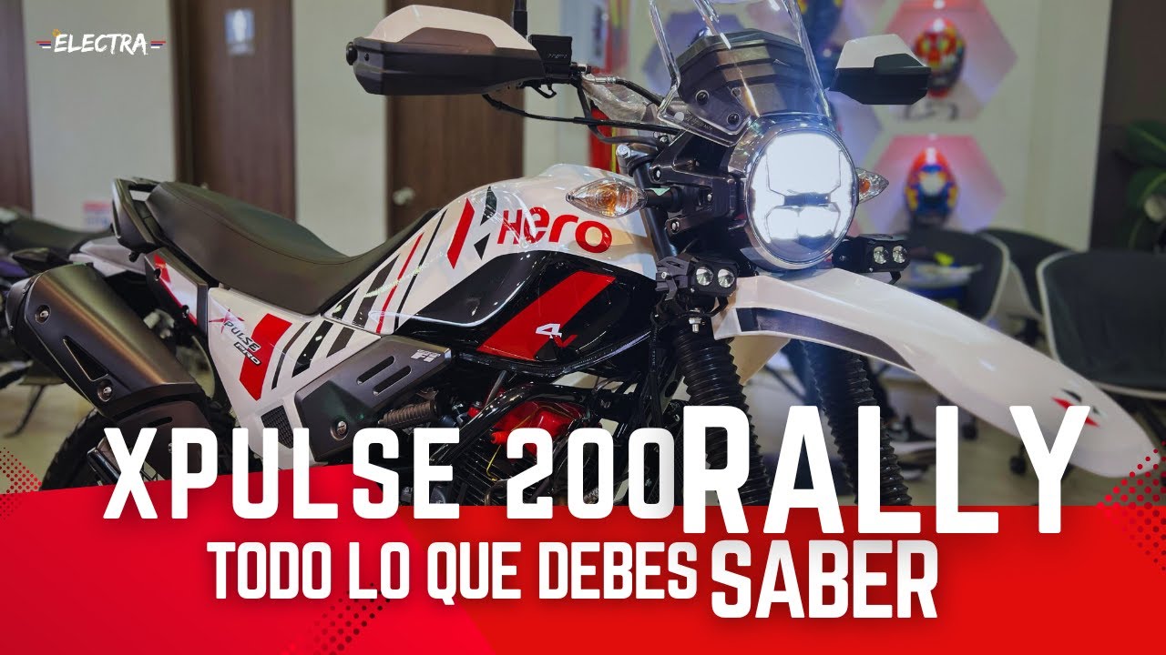 XPULSE 200 4V RALLY... LO QUE NO TE HAN CONTADO