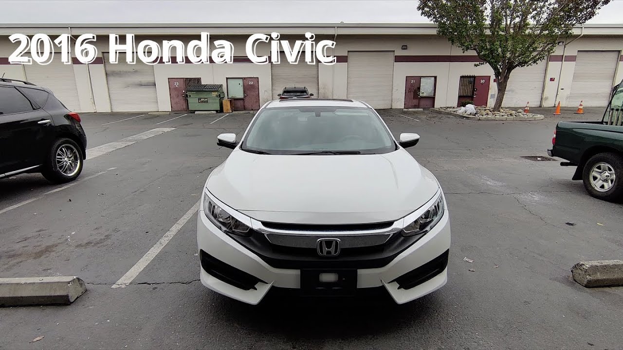 2016 Honda civic или ремонт после ремонта