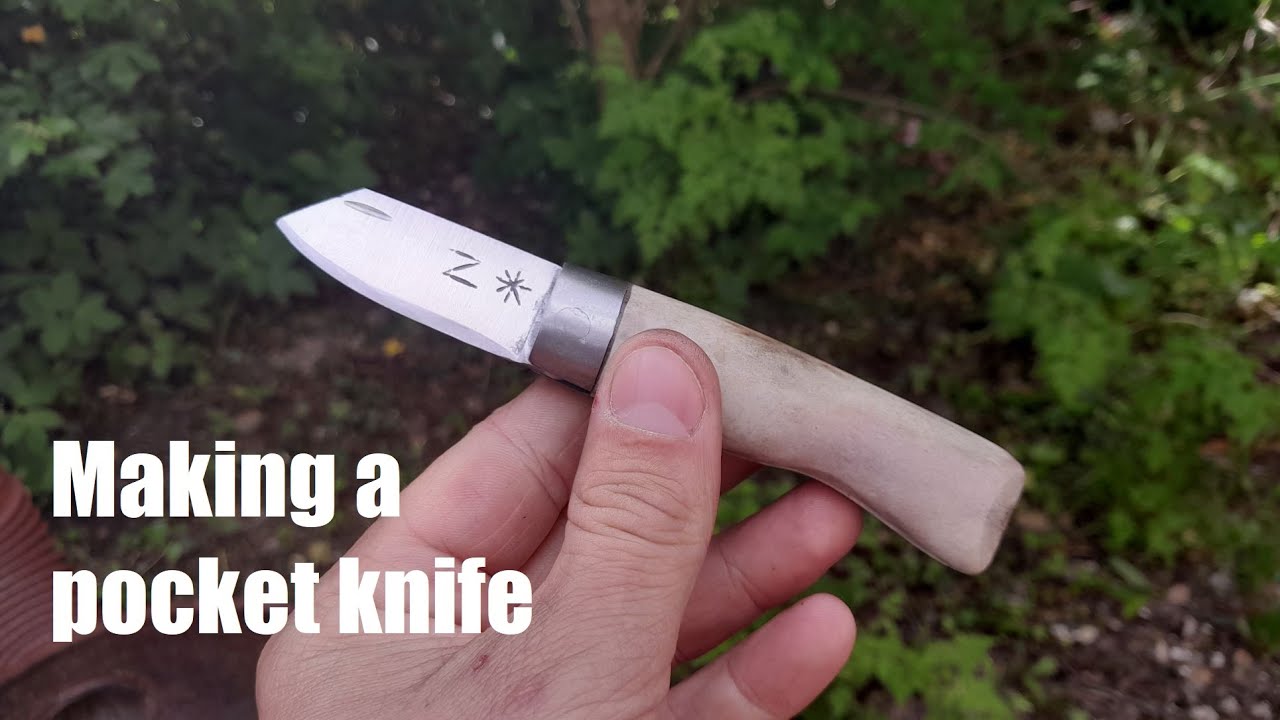 Knife Making - Making a folding knife from an old file