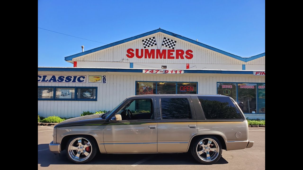 1999 Chevrolet Tahoe Custom Paint Suspension and Audio System V8 - Eugene, Oregon - SOLD -