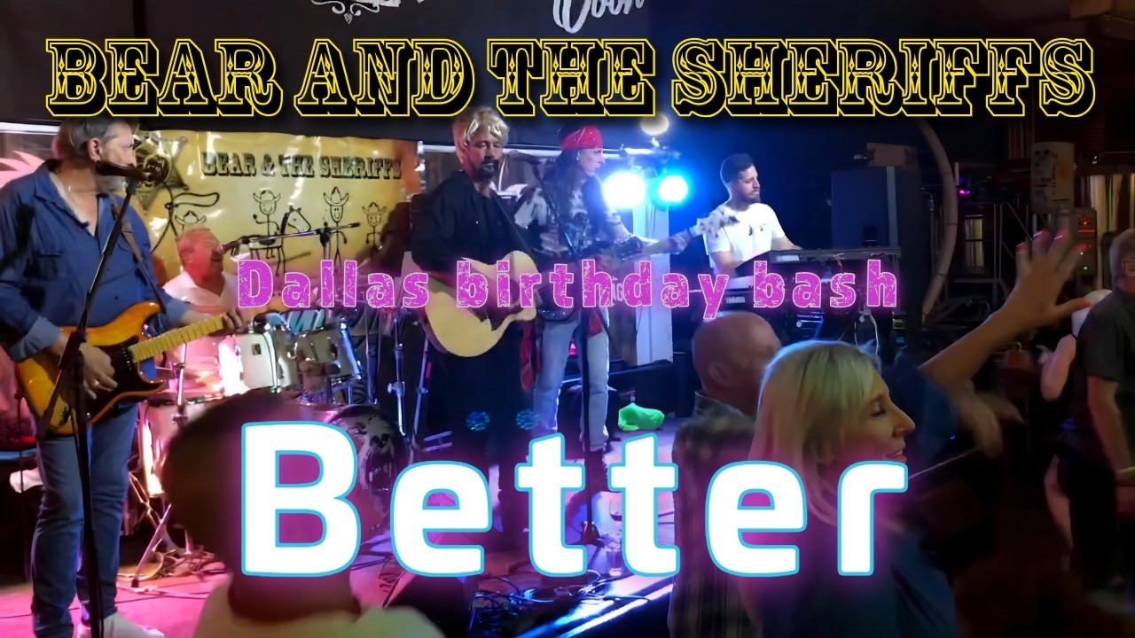 Bear And The Sheriffs, BETTER Live at Hound & Stag Brewery (Dallas Birthday Night) 🎸🔥