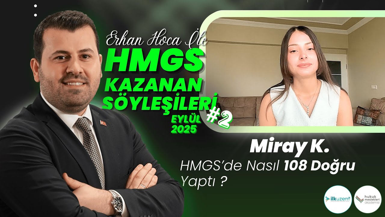 Eylül HMGS'de Nasıl 107 Doğru Yaptı? | Erhan Hoca İle HMGS Kazanan Söyleşileri #2