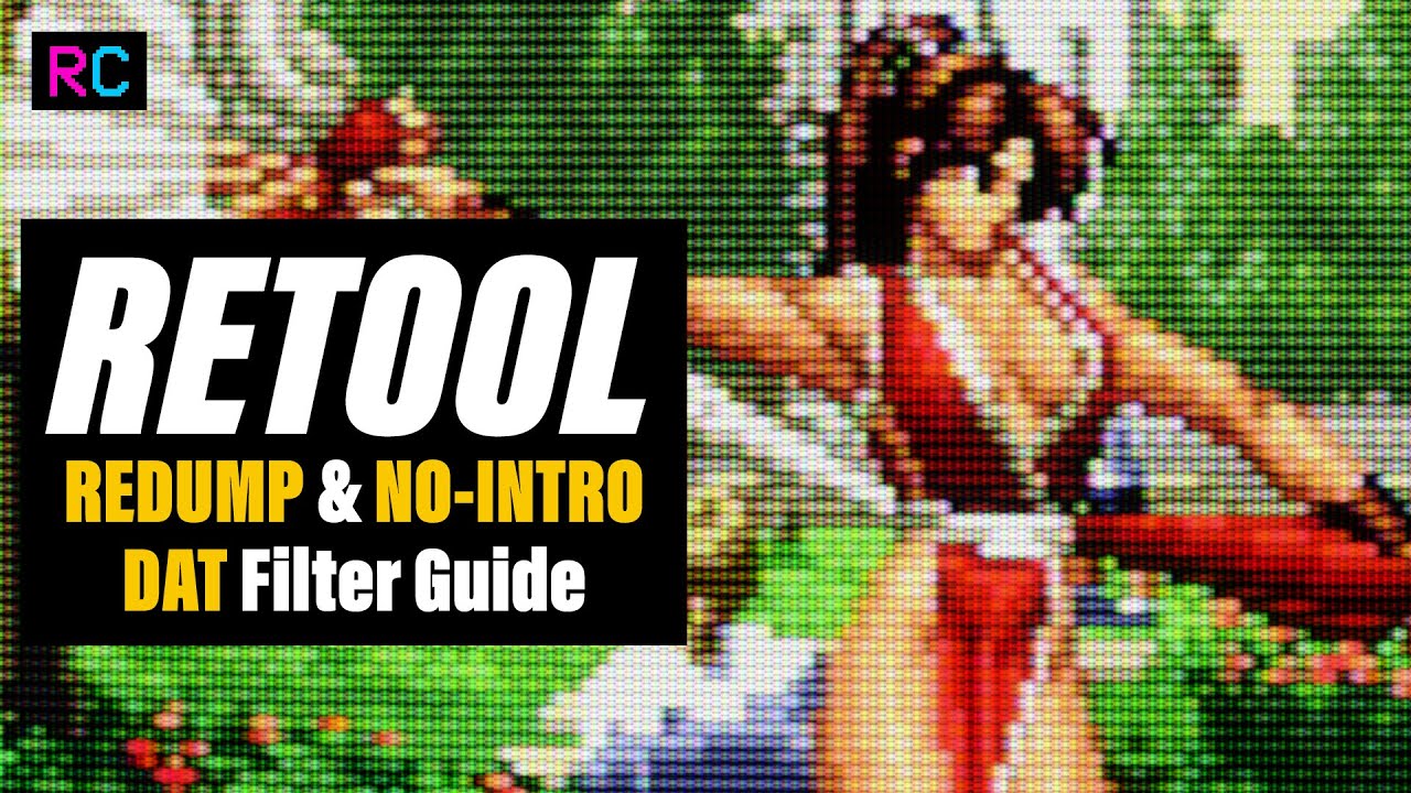 Retool - Process and Filter No-Intro & Redump ROM DATs