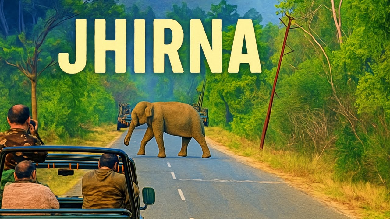 Close Encounter With Elephant | Jhirna Zone | Jeep Safari | Jim Corbett National Park | Jungle Lens