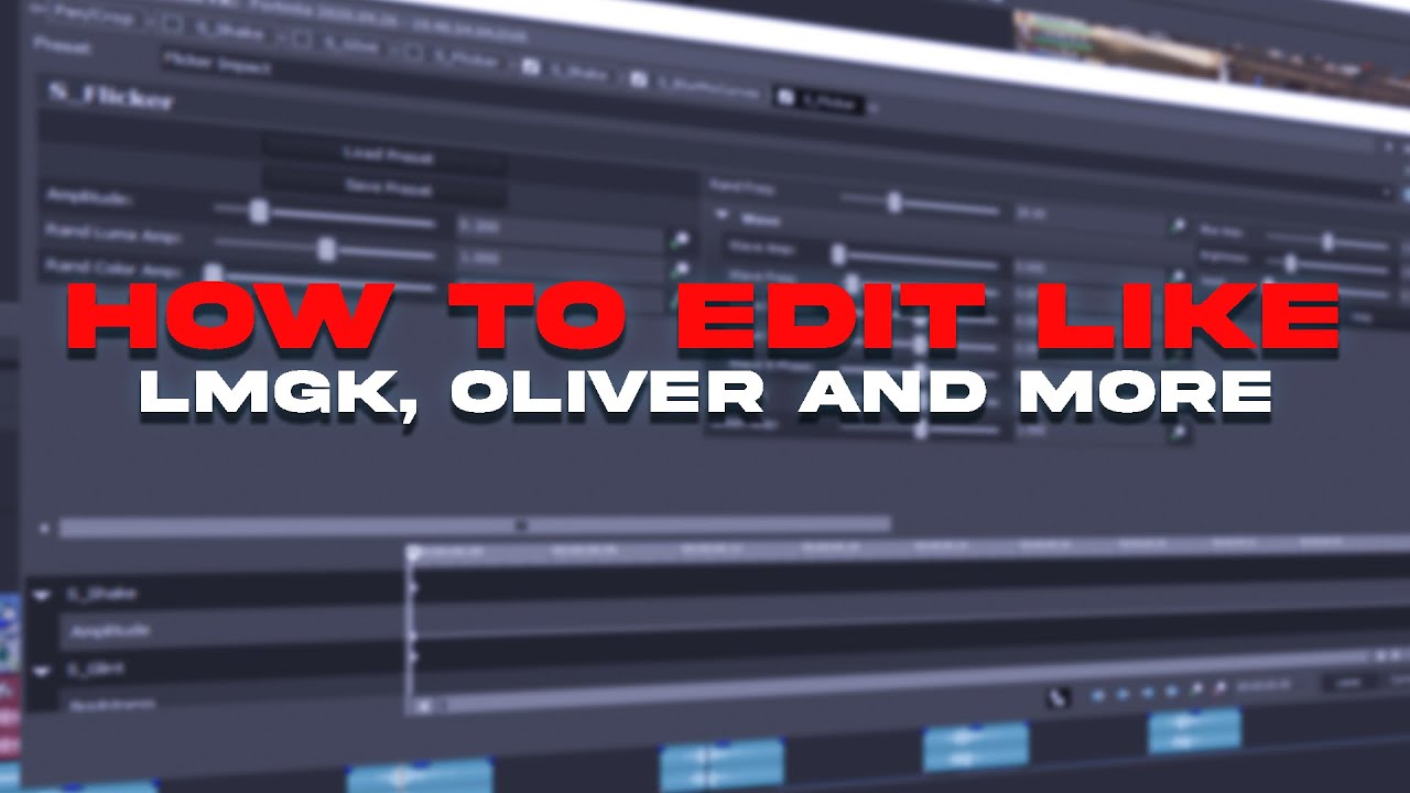 Tutorial: How To Edit Like LMGK, Oliver, Numby & More! (Mongraal, Mitro, CRR) | No.1