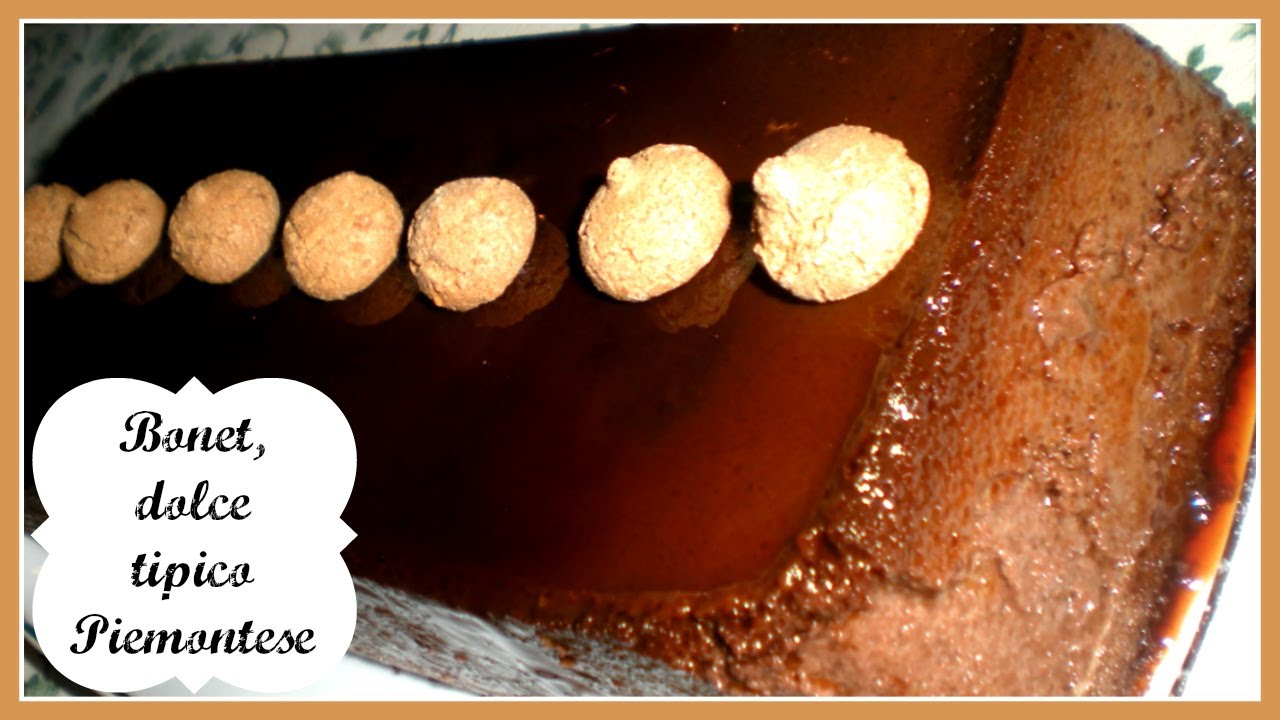 Bonet - Cocoa and Amaretti Italian Pudding (eng sub)