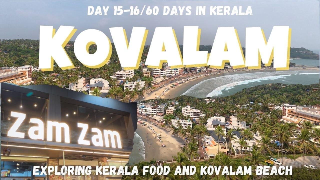 Kovalam Beach | Kerala famous  Food | Kerala Travel Vlog | Day 15-16 #kerala #kovalam #explorekerala