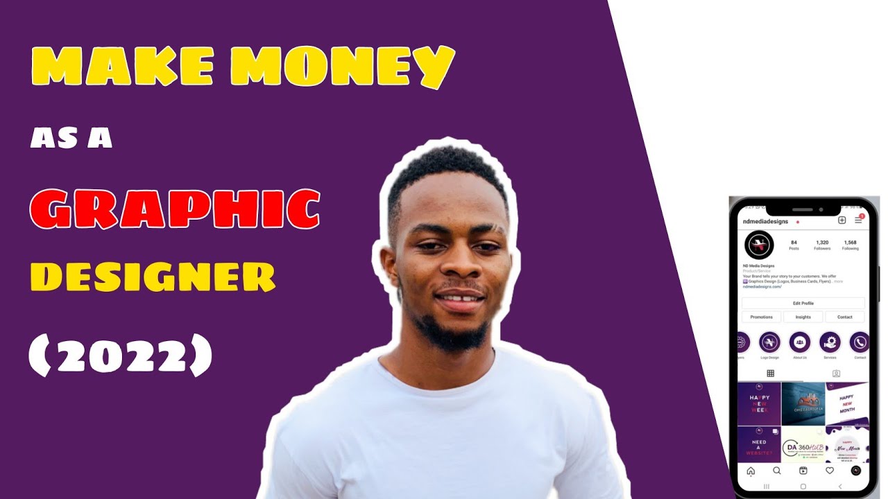 5 ways to make money online as a smartphone graphic designer in 2023