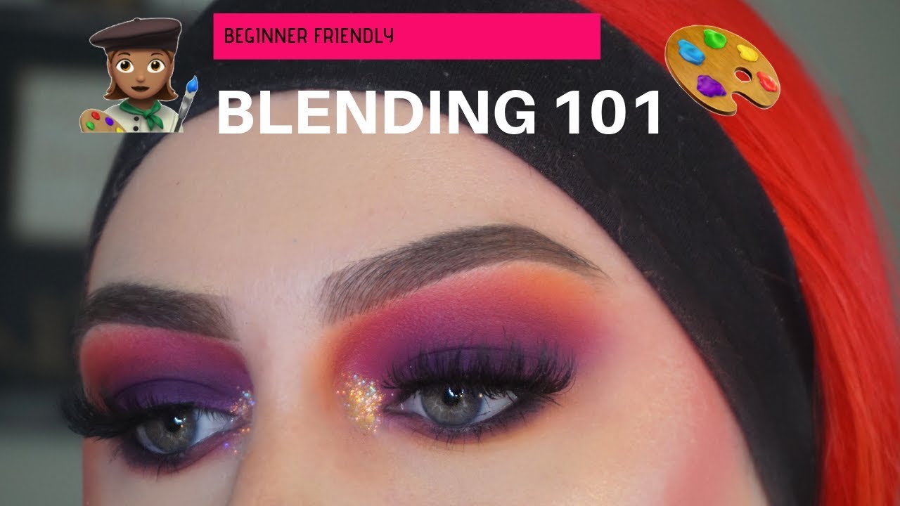 Beginner Friendly BLENDING 101| How to Get Colorful Eyeshadows to Blend like Butter| Chloeqmakeup