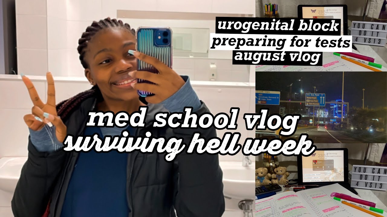 VLOGTOBER || Productive Week in the Life of a 2nd Year Medical Student || stellenbosch university