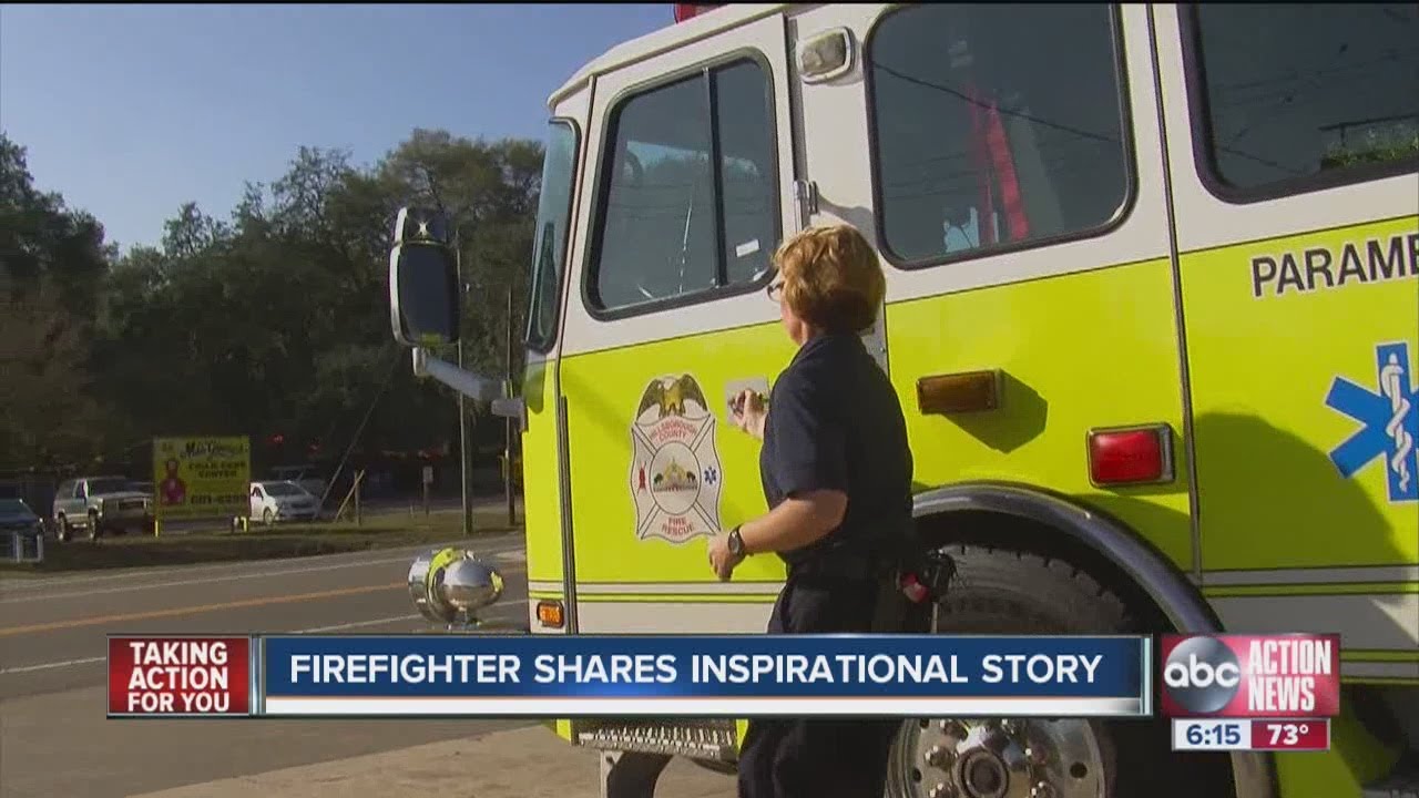 Firefighter of the Year back to work with prosthetic leg